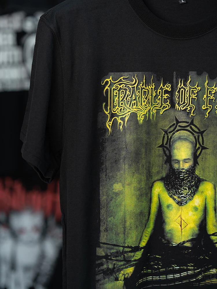 

Футболка Cradle of Filth Bla Metal Deatore Memorial, хлопковая круглая футболка Ne ort Sve Youth Faion, летняя одежда
