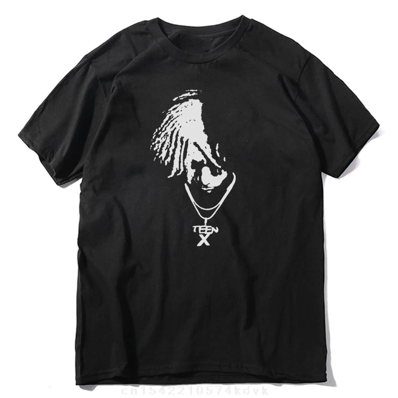 

Cotton Casual Crewneck Short Sleeve Printed T-Shirt Fashion Soft Graphic T-Shirt Ken-Carson Shirts Streetwear Tops