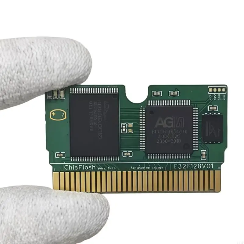 Very Game Storage Solution with 32MB ROM & Visual LED Save Chip Cartridges for ChisFlas view 3