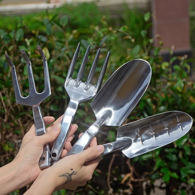 

Garden Shovel Spade Trowel Rake Set Flower Planting Helper Transplanted Cultivator Weeder Weeding Hand Tool Fork Digging Tools