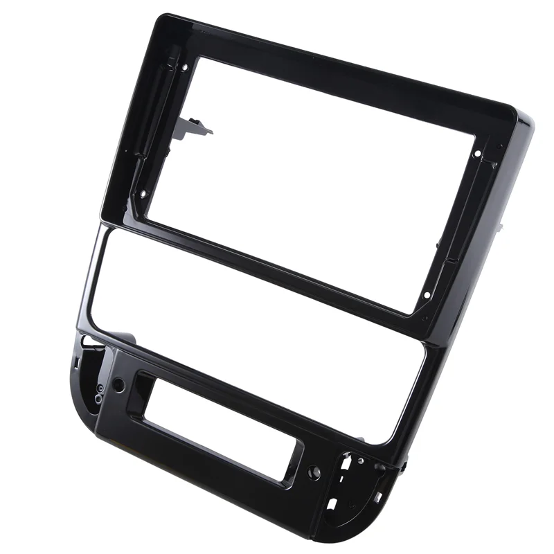 

A73X-Car Radio Fascia 9 Inch For 406 1999-2004 Install Facia Console Bezel Adapter Plate Trim Cover (Black)