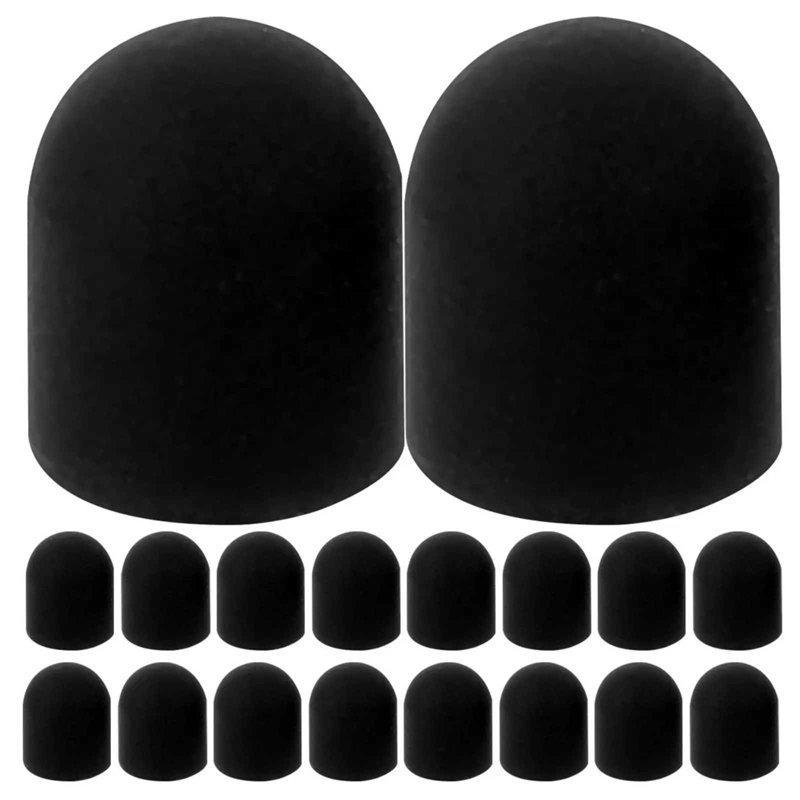 

100Pcs 6Mm Touchscreen Stylus Pen Tips Replacement Silicone Capacitive Nibs for Accurate Digital Art Note Taking Presentation