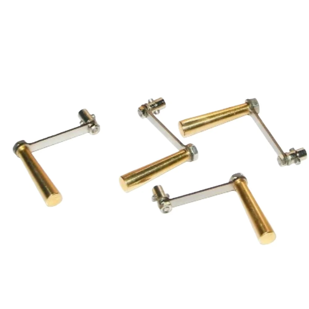 Modelo de motor csion, peças decorativas de metal, mini manivela, alça dourada, decoração, modelo de motor, peças decorativas