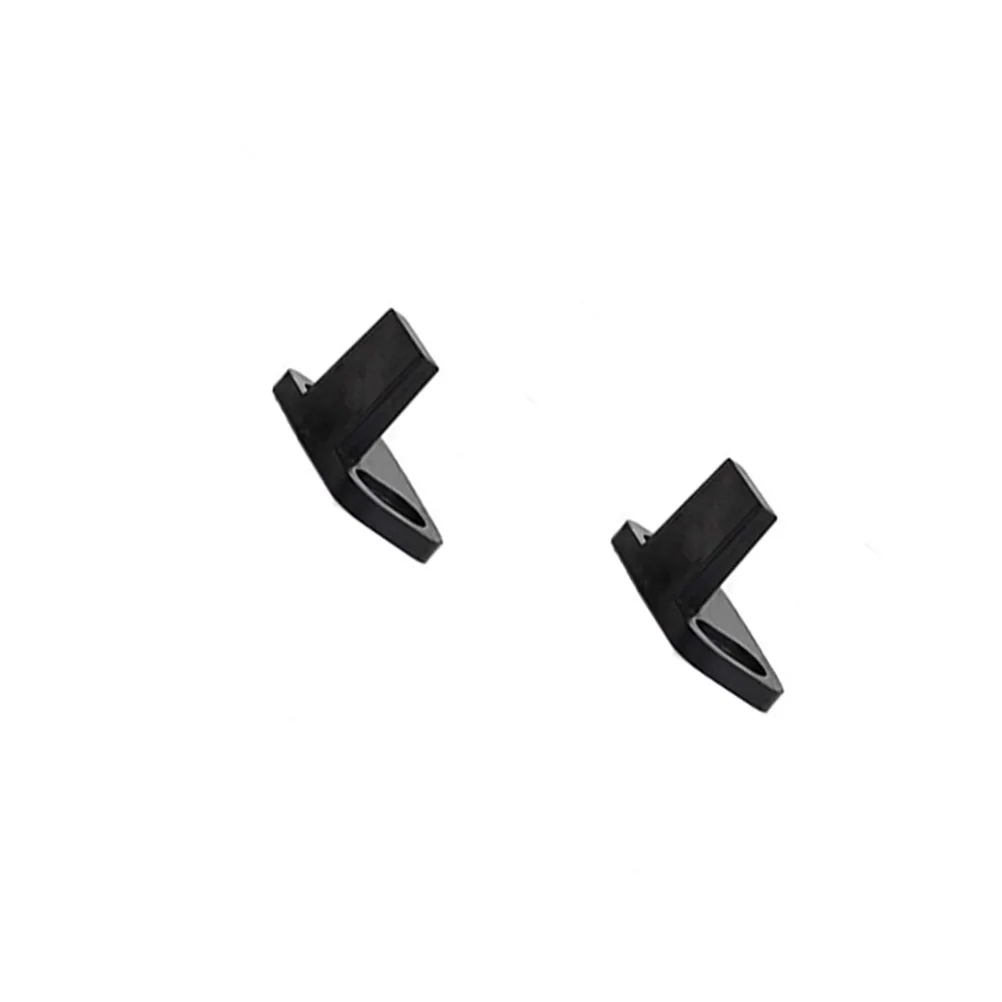 

2pc Carbon Steel Adjustable Floor Guide For Grooved Non-Grooved Doors Double Wheel Bearing Design Smooth Durable Door Hardware