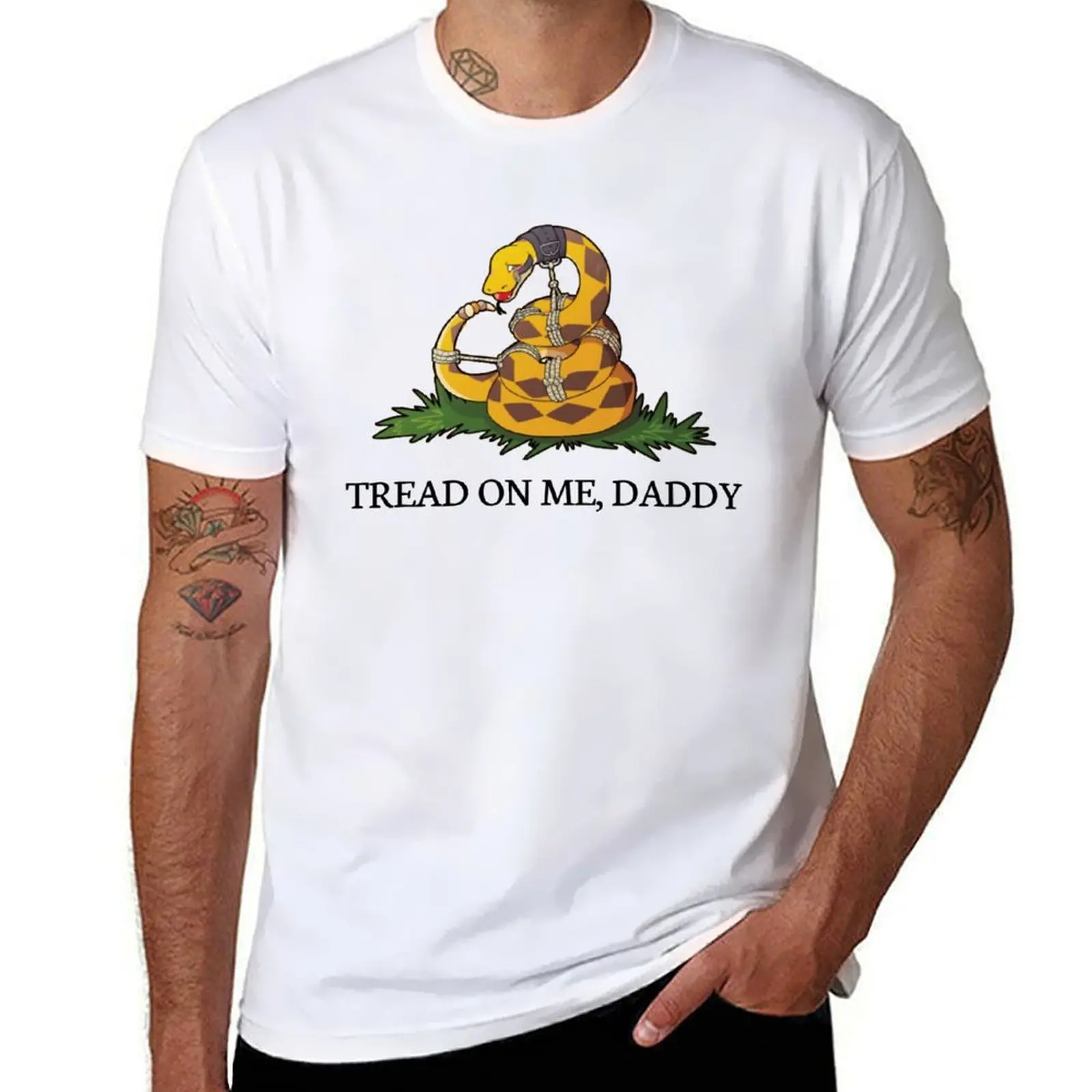 

Tread on me Daddy T-Shirt t shirt man casual t shirts cotton 100% t shirt man cotton T-shirt