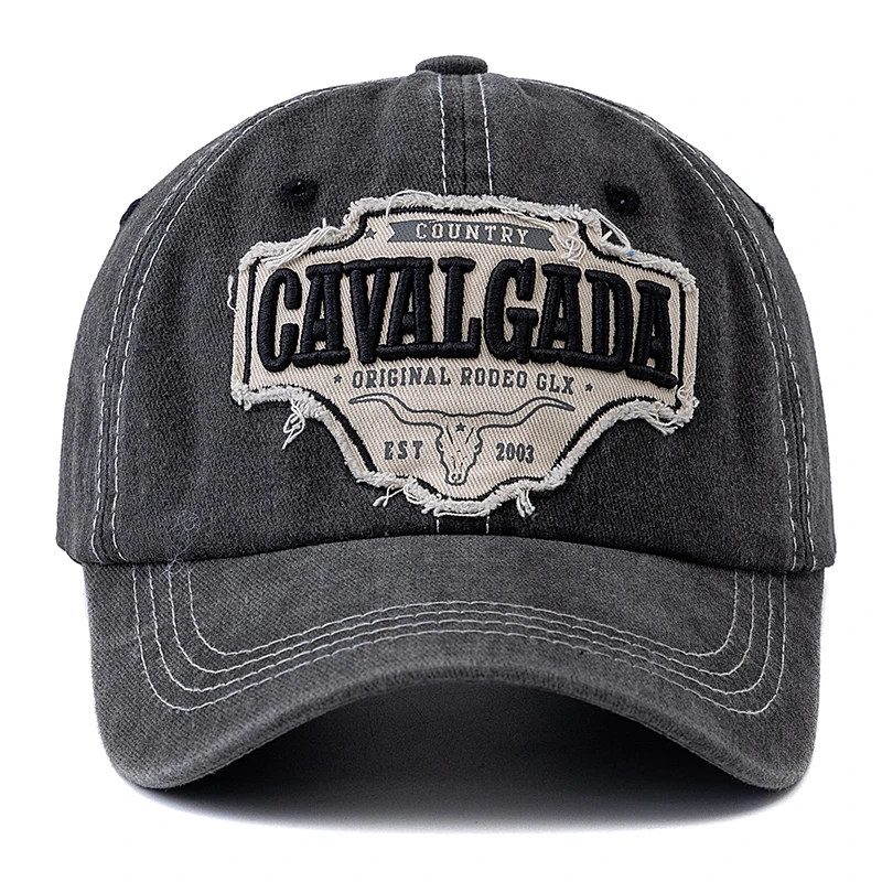 新デザインオリジナル雄牛ヘッドラベル印刷野球帽ヴィンテージブロックカラーキャップ調節可能な女性男性お父さん帽子