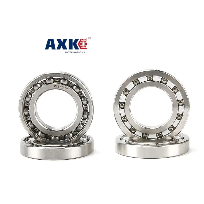 S16006-2RS  S16006ZZ  for agricultural machinery S16006 S16006-2RS S16006ZZ S16006-2Z Stainless Steel Ball Bearing 30x55x9