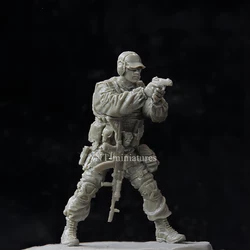 1/35 Resin Model Figure Kits GK , Military Theme，Unassembled And Unpainted