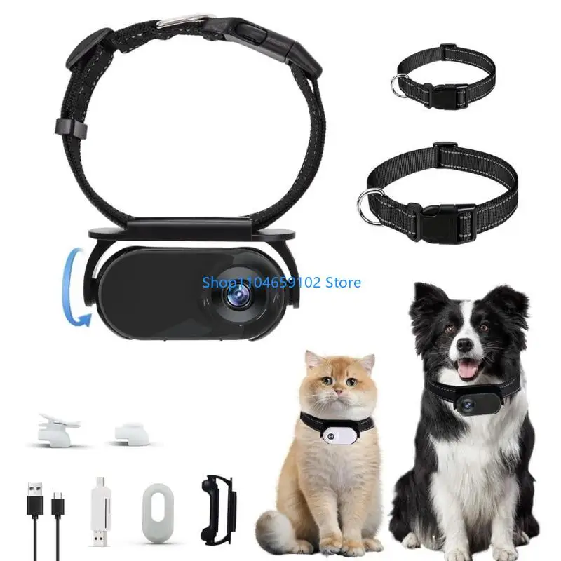 Câmera câmeras esportivas leves colar câmeras perfeitas para uso interno e externo