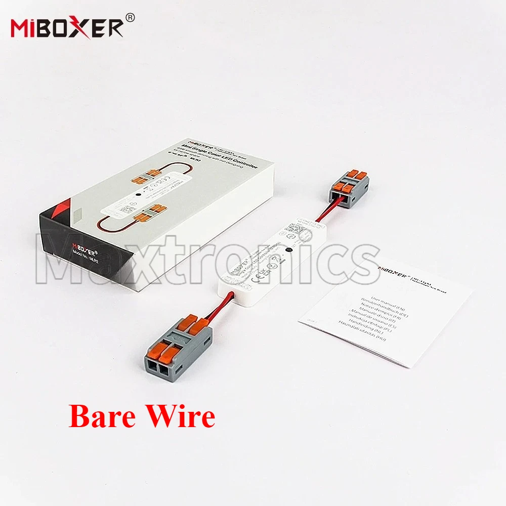 MLR1/MLR2 Miboxer DC12-24V 2.4GHz RF Wireless Dimmer Tuya APP Remote for 2835 5050 Strip Light Mini Single Color LED Controller