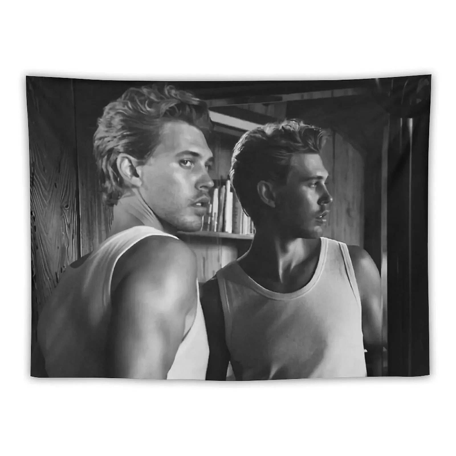 

Austin butler in the mirror Tapestry Aesthetic Decoration Wall Decoration Tapestry