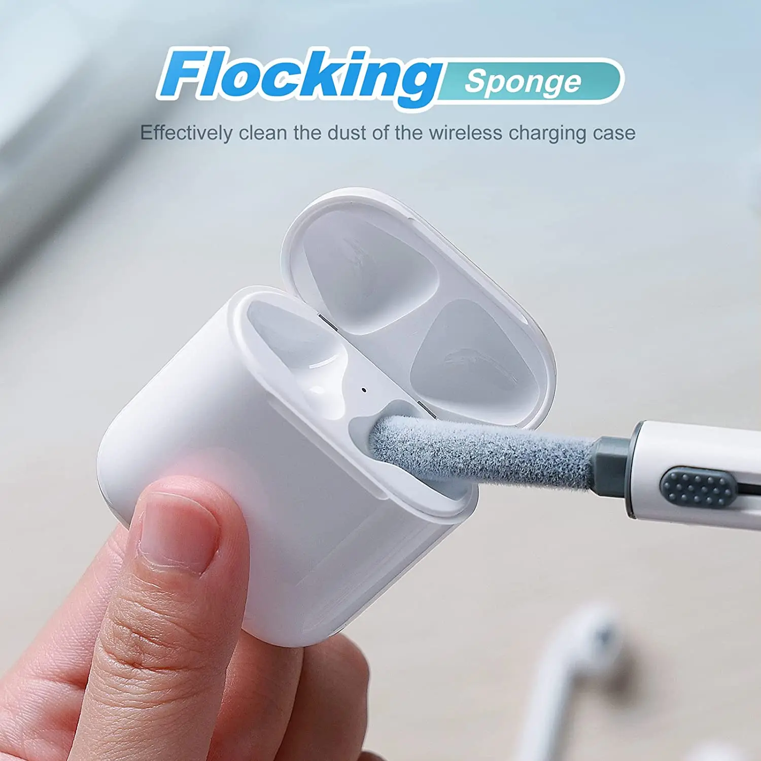 Bluetooth-Ohrhörer-Reinigungsset für Airpods Pro 1 2 3, Reinigungsstift, Bürste, Reinigungswerkzeuge für Bluetooth-Ohrhörer-Hüllen für Xiaomi Huawei – Detail 7