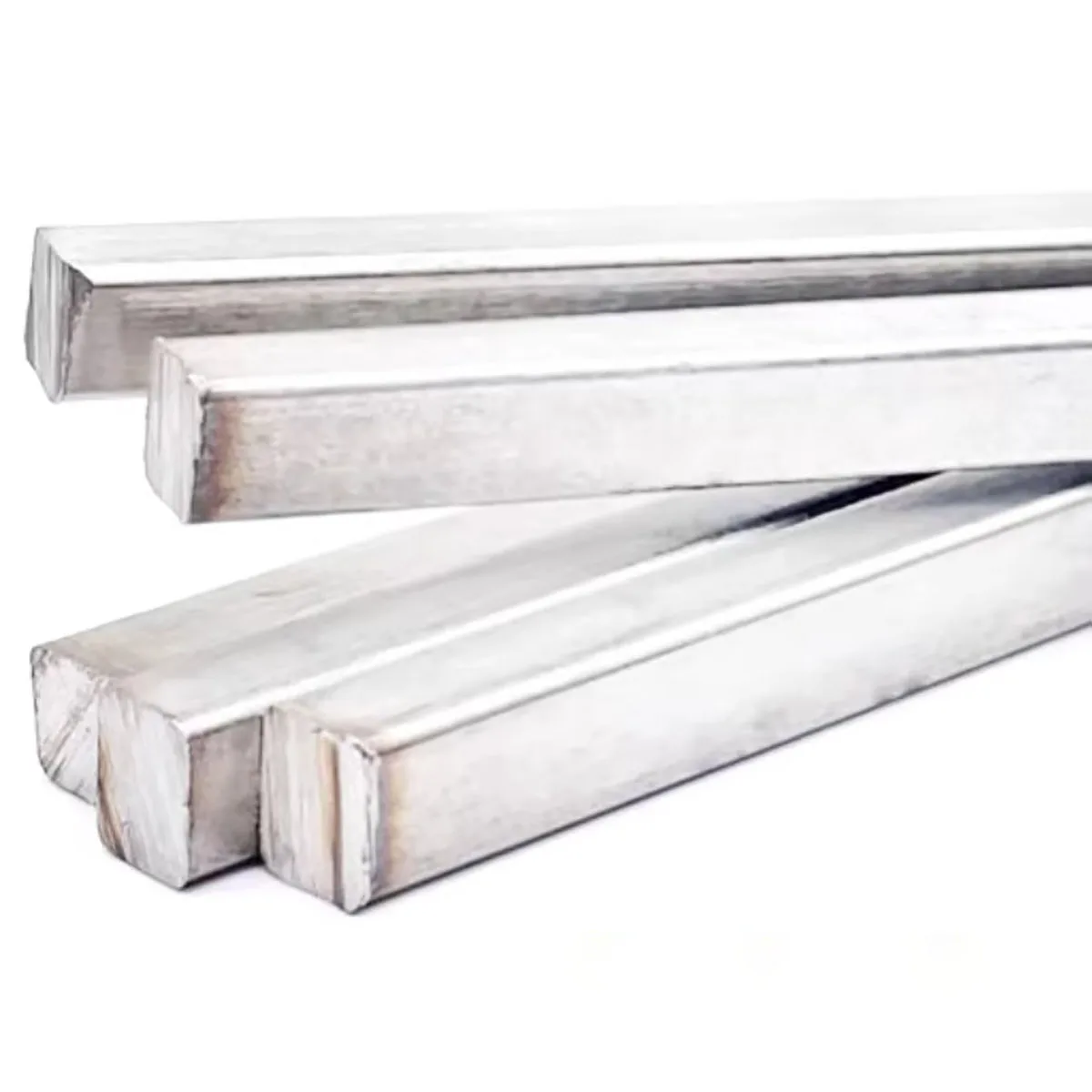Barre Quadrate In Acciaio Inox 304 - 2 Pezzi Da 500mm, Spessore 5-15mm Per Fai-da-te E Modellismo