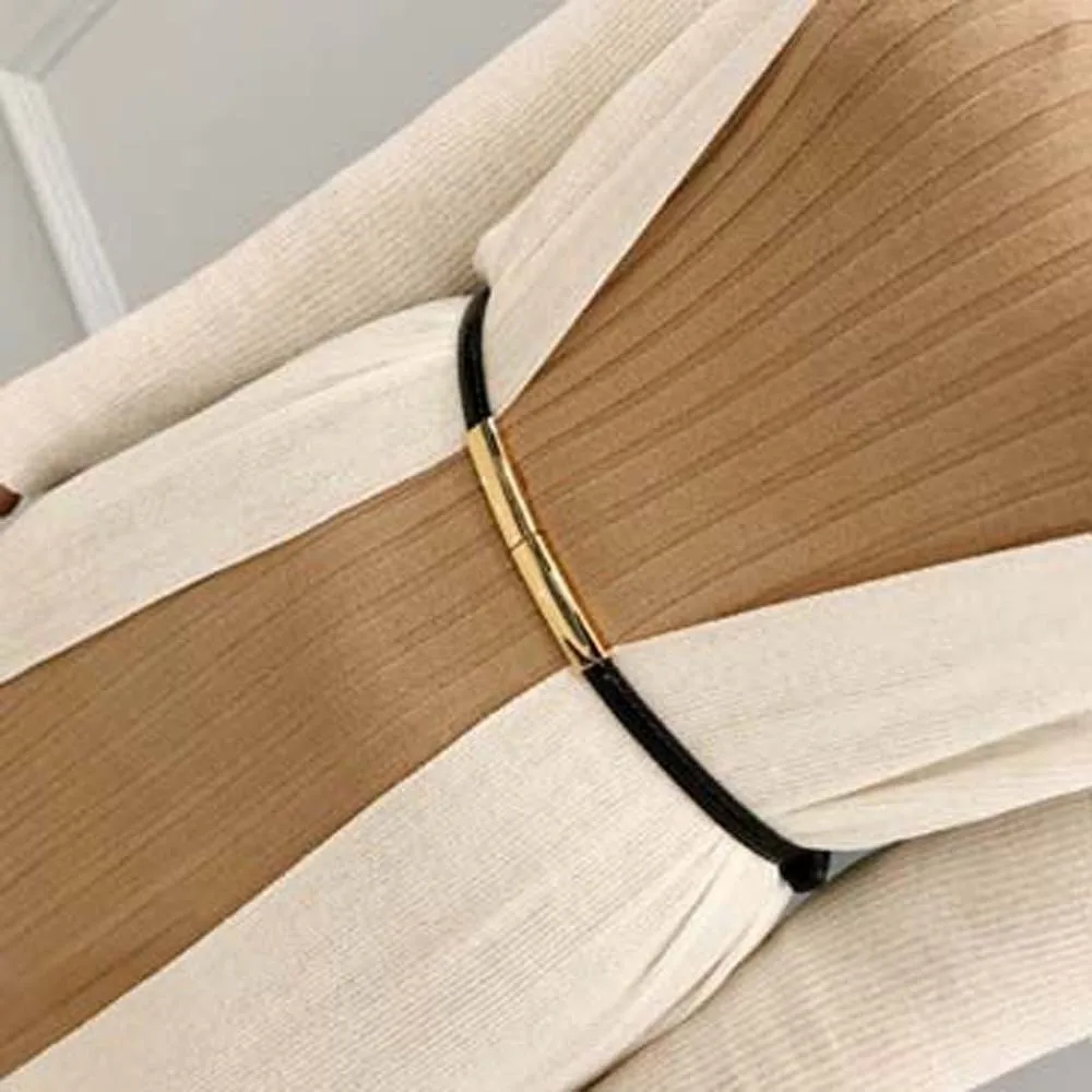 

Простой регулируемый ремень из лакированной кожи, однотонный, универсальный, с тонкой пряжкой, прочный аксессуар для одежды, женский пояс, пояс для девочек