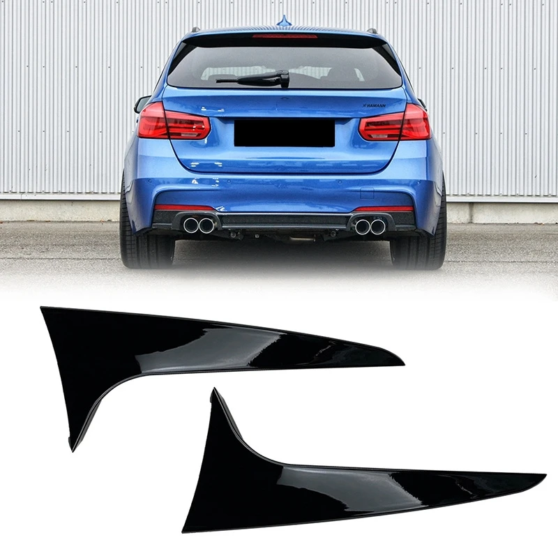 Kit Body Stiker Samping Spoiler Jendela Belakang untuk 3 Seri F31 2012-2018