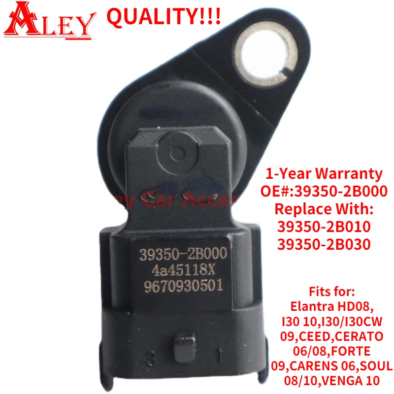 5pcs 39350-2B000 39350-2B030 393502B000 393502B030 39350-2B010 393502B010 Camshaft Position Sensor For Hyundai Cerato Carens