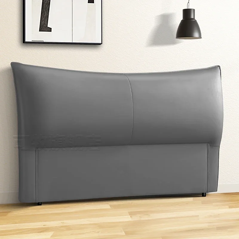 2025 new bedside soft bag backrest board separate 1.8 meters bedroom high-end floor solid wood light luxury bedside single purch