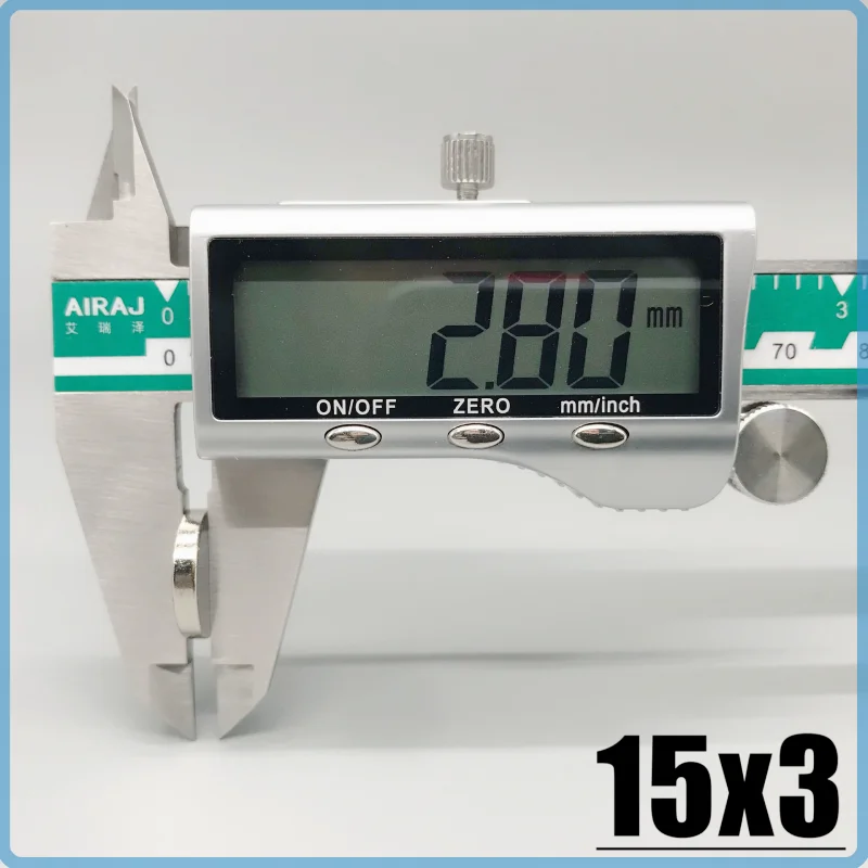 5/10/20/50/200pcs 15x3mm Search Minor Magnet Fridge Diameter 15mm x 3mm Bulk Small Round Magnetic 15x3mm Disc Magnets 15*3