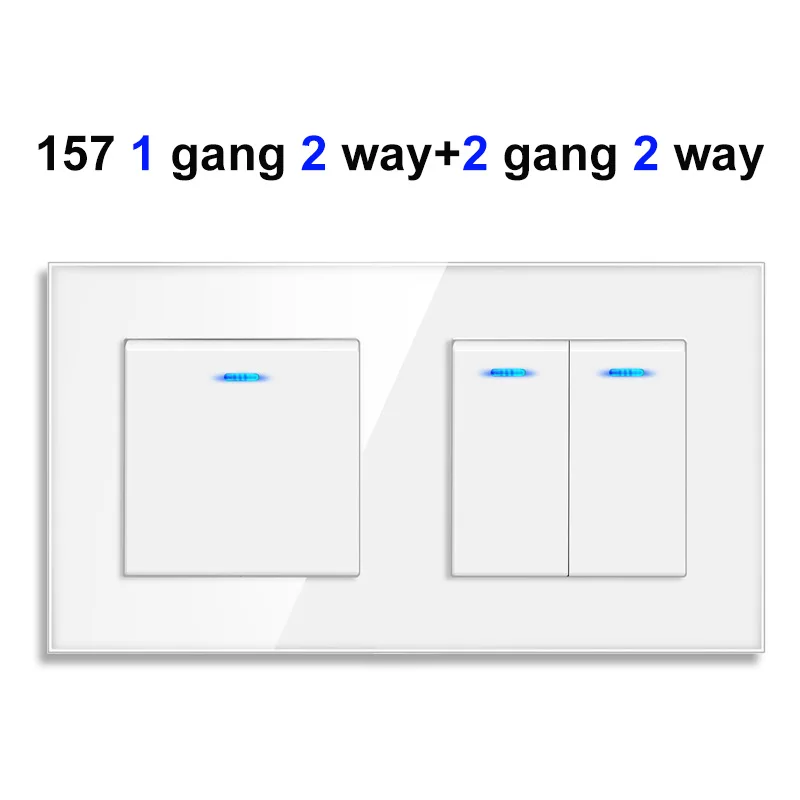 Variant: 157  1 gang-2gang