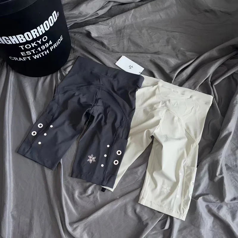 

Reflective Quick-Dry Elastic Base Layer Shorts Sports Pants Japanese Men Women Trendy Outside Running Shortpants