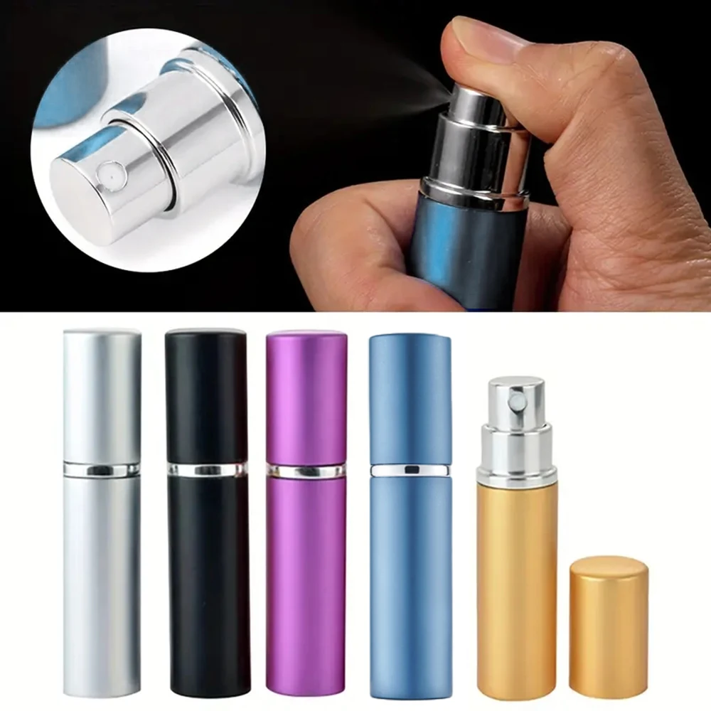 10ml Multi-Color Colorful Perfumes Dispenser Empty Spray Bottle Portable Refillable Fragrance Bottle for Cologne Toner