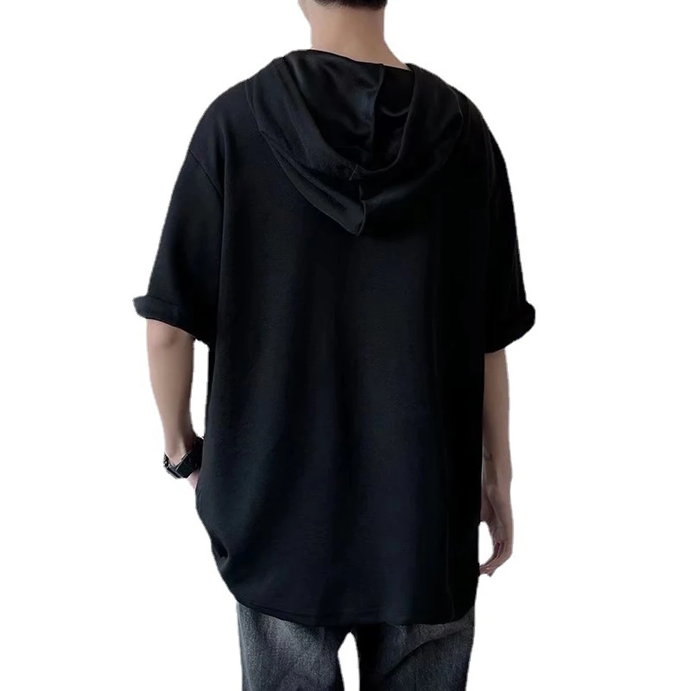 

Fashion T-Shirts Summer Casual T-Shirts Holiday Vacation Hooded Neckline Brand New Polyester Fabric Regular Length Short Sleeve