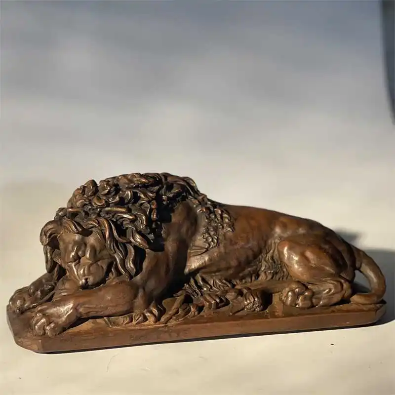 

Vienna sculptor Anton Fekorn lion European retro ornament replica museum sculpture art ornament