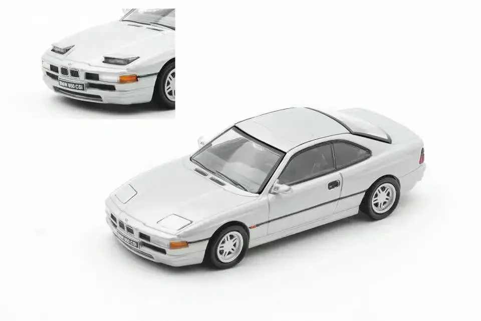 الظل/DCT 1/64 BMW 850CSi التمديد ضوء سيارة ألعاب مصنوعة من خليط معدني سيارة دييكاست نموذج معدني الاطفال عيد الميلاد دمى هدايا للأولاد