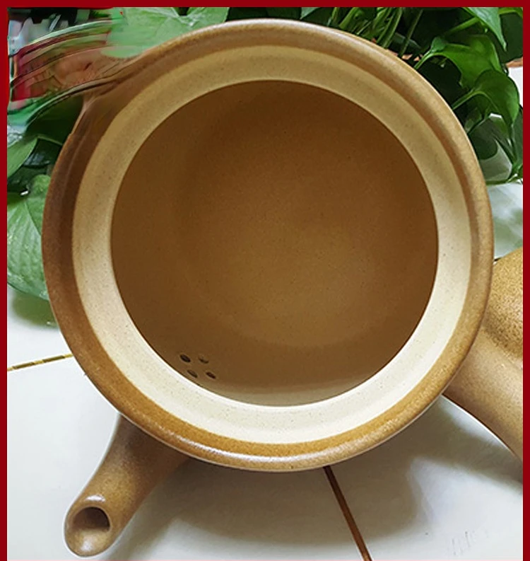 Traditional Old-Fashioned Traditional Chinese Medicine Earthen Casserole Boiled Traditional Chinese Medicine Cooking Pot Fried