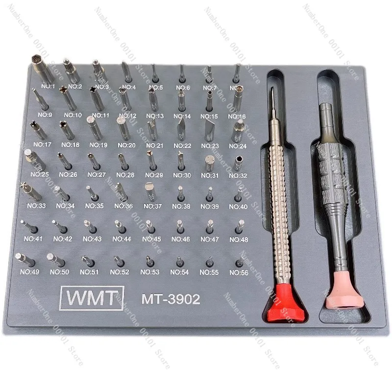 56 in 1 Multi-Function Screwdriver Set, Special Tool for Watch Clock Repair with Precision Screwdrivers & Repair Tools