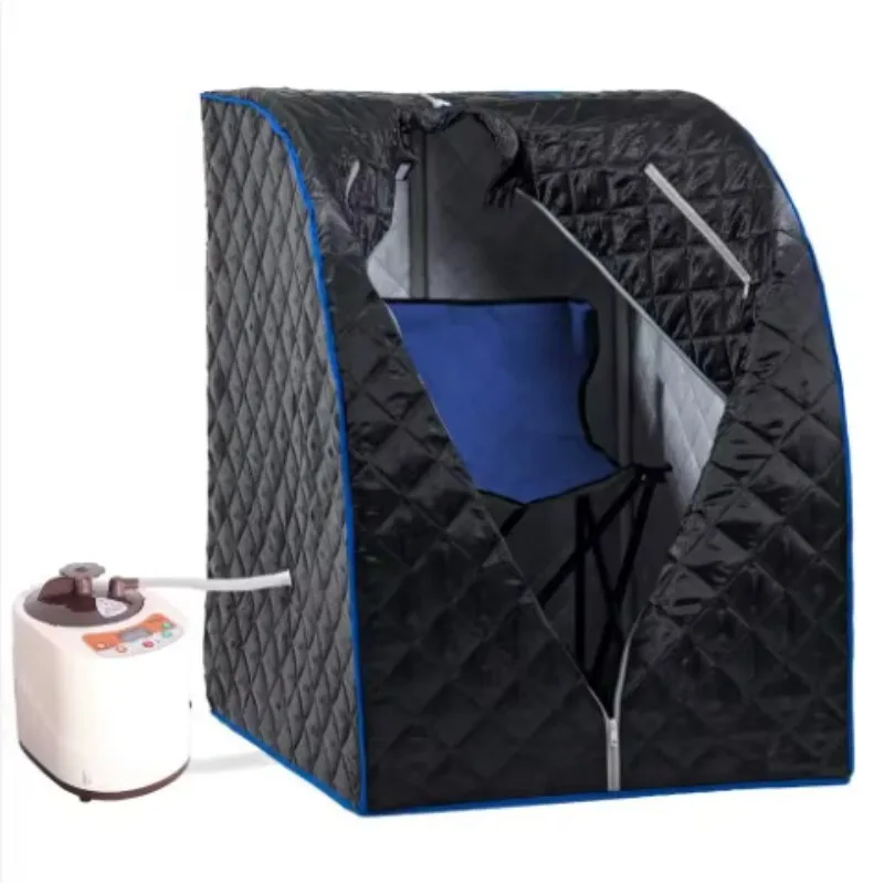 Automatic Pop up Three Layer Thicken Sauna Tent With Window Camping Ice Fishing Tent Portable Sauna Tent Room