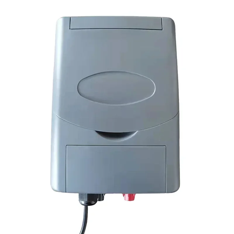 Shallow sand laminated filter controller 10AC with differential pressure gauge, fully automatic with 24V solenoid valve