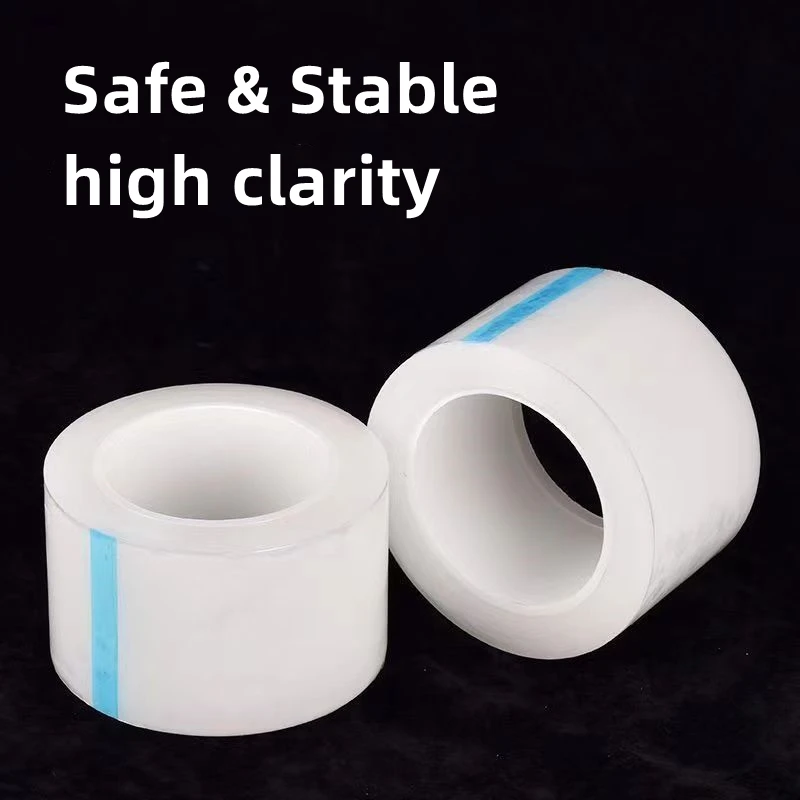 7/8/9/10/12/15cm*50m Dust Remover Adhesive Tape For Phone Camera Lens Tablet Watch Screen Protecting Dust Cleaning Film Tape