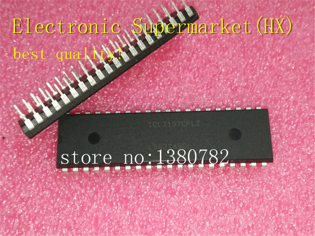 Free Shipping 50pcs/lots ICL7107CPLZ  ICL7107 DIP-40   New original  IC In stock!