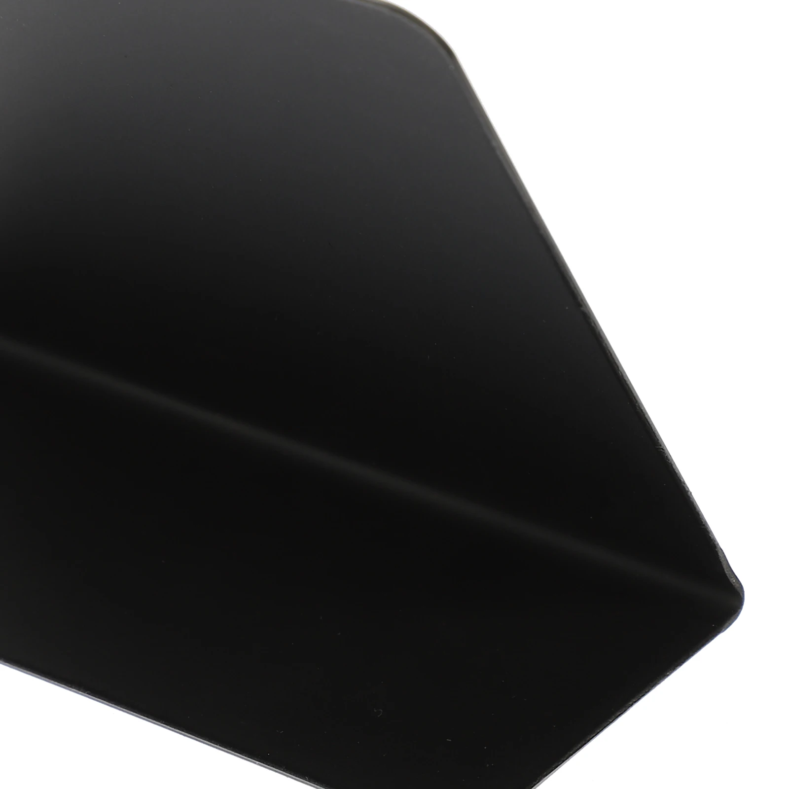 

10 Pcs Decorative Chalkboard Rewritable Message Sign Blank Small Signs Black Acrylic