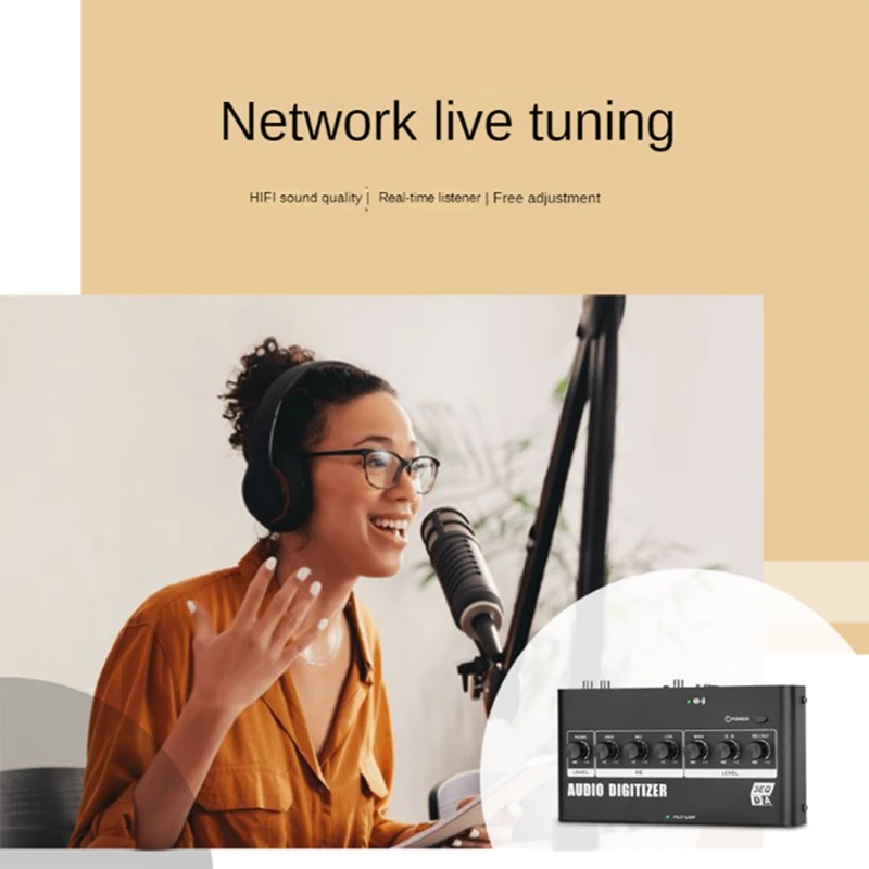 محول صوت رقمي إلى تناظري من النوع C/بلوتوث/ألياف بصرية/اتصال محوري مضخم صوت ضبط مباشر