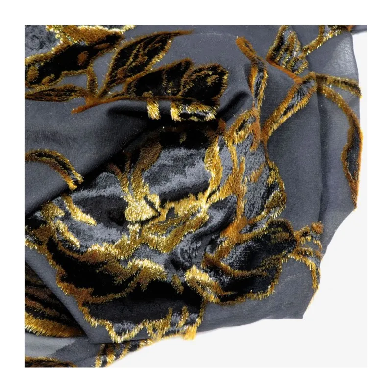 Woven velvet jacquard brocade viscose fabric high-end dress and cheongsam