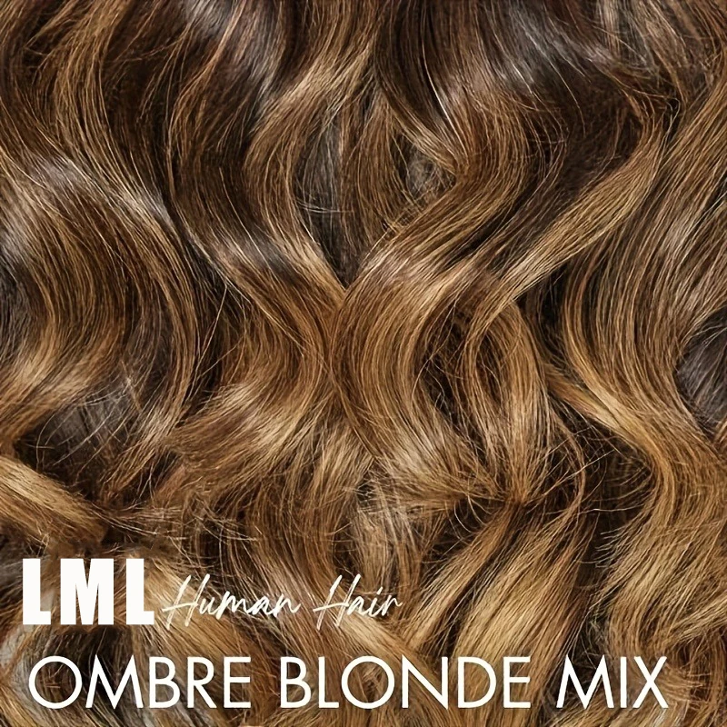 Ombre Bob Wig Human Hair 4/27 Highlight Wig Deep Wave Curly Honey Blonde Lace Front Bob Wigs 200 Density 16 Inches image 5