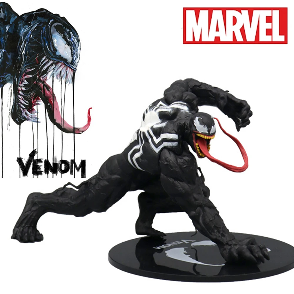 13CM Marvel Venoms Spidermans Movie Cartoon Action Figure Venoms Toys Model Car Desktop Decoration Doll Boy Birthday Toy Gift