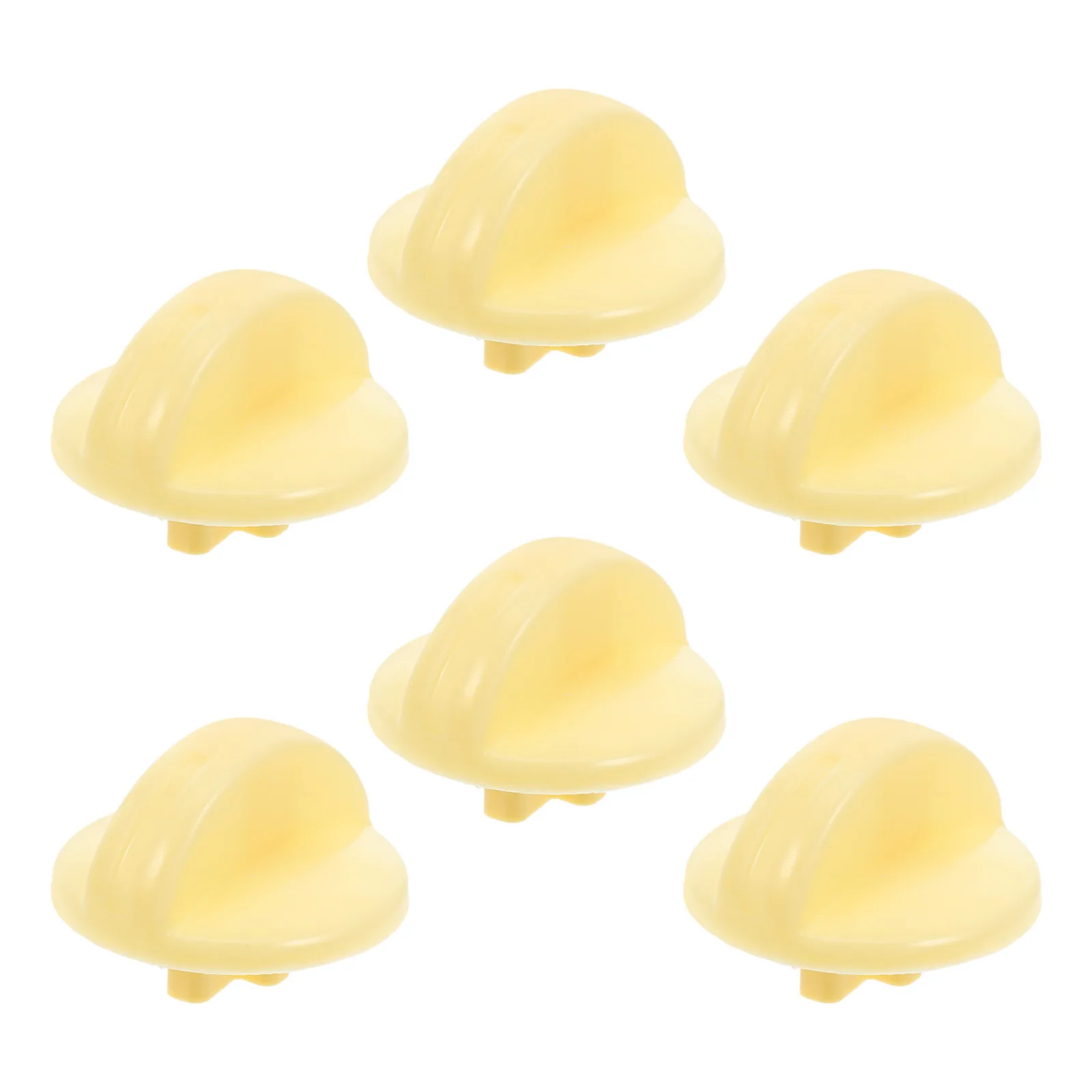 

6 Pcs Universal Control Knobs Gas Stove Kitchen Appliance Material Easy Installation Versatile Devices Compatibility