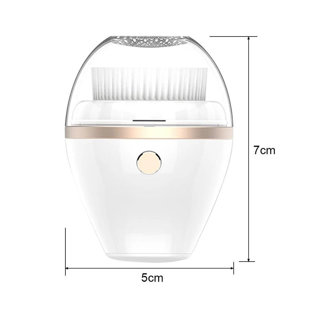 Ultrasonic Electric Cleanser Face Brush Deep Facial Cleansing Brushes Beauty Personal Care Wash Face Cleaner Machine Massagers