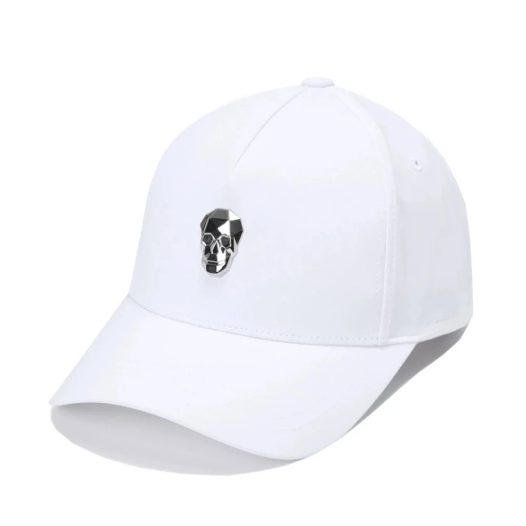 Golf Cap, Skull Logo Brand Sunshade Fashion Outdoor Men Women Golf Hat