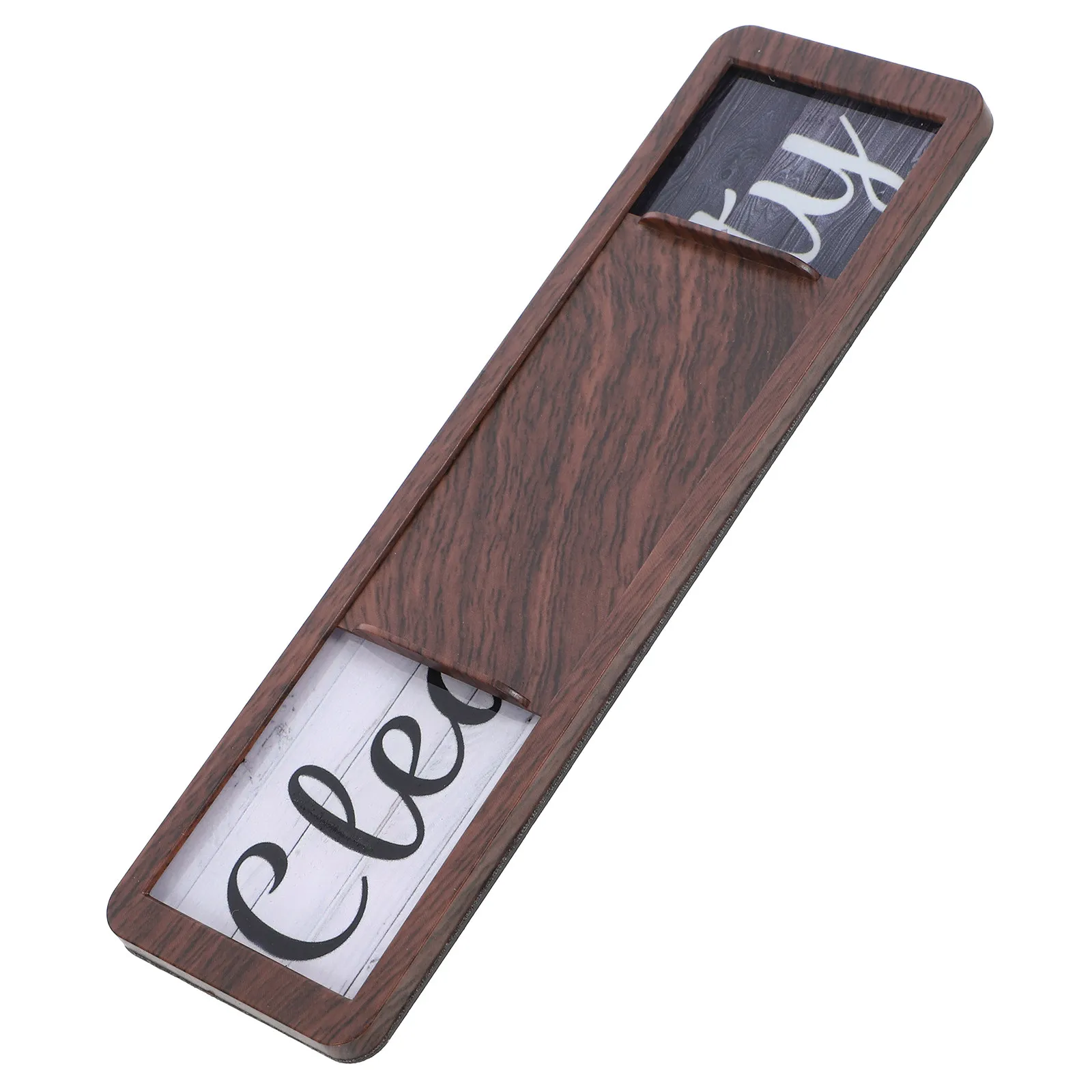 Clean Dirty Sliding Magnet for Dishwasher Acrylic ABS Lightweight Magnetic Indicator Sign Stainless Steel Surface