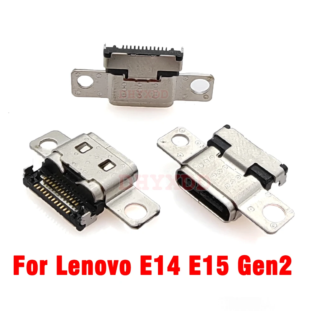 1-10PCS Für Lenovo ThinkPad R14 L14 E14 E15 L15 Gen2 USB Typ-C Lade Port 24Pin weibliche Buchse Power Jack Stecker