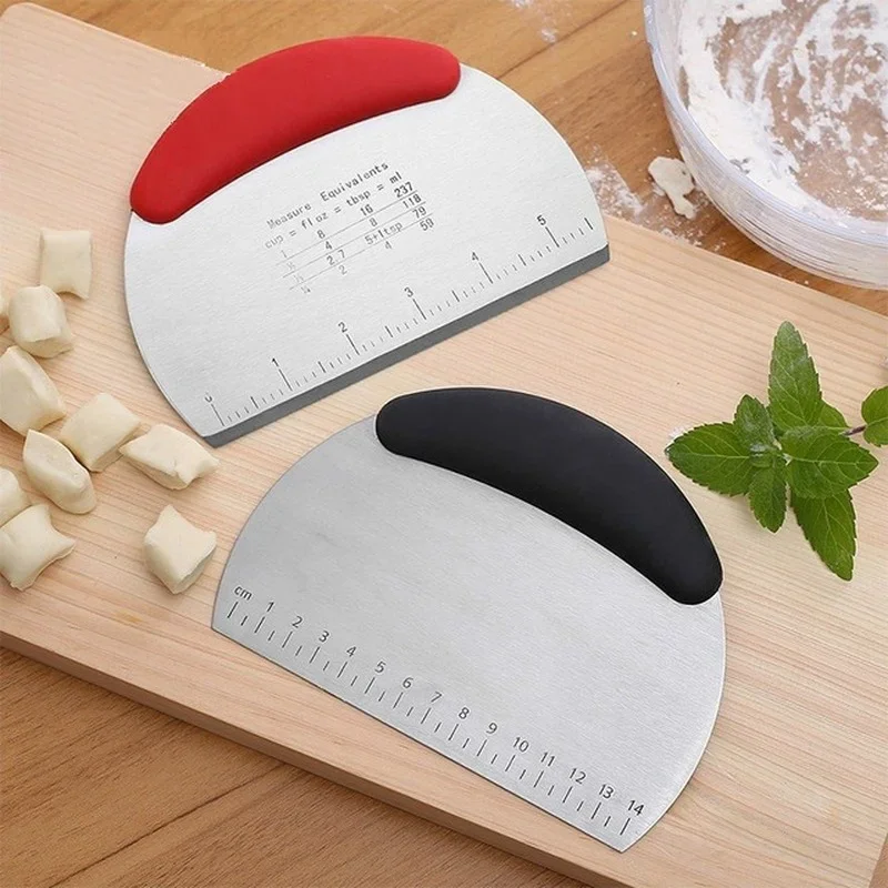 Stainless Steel Semicircular Noodle Cutter with Scale Multi-function Noodle Cutter Baked Flour Machine