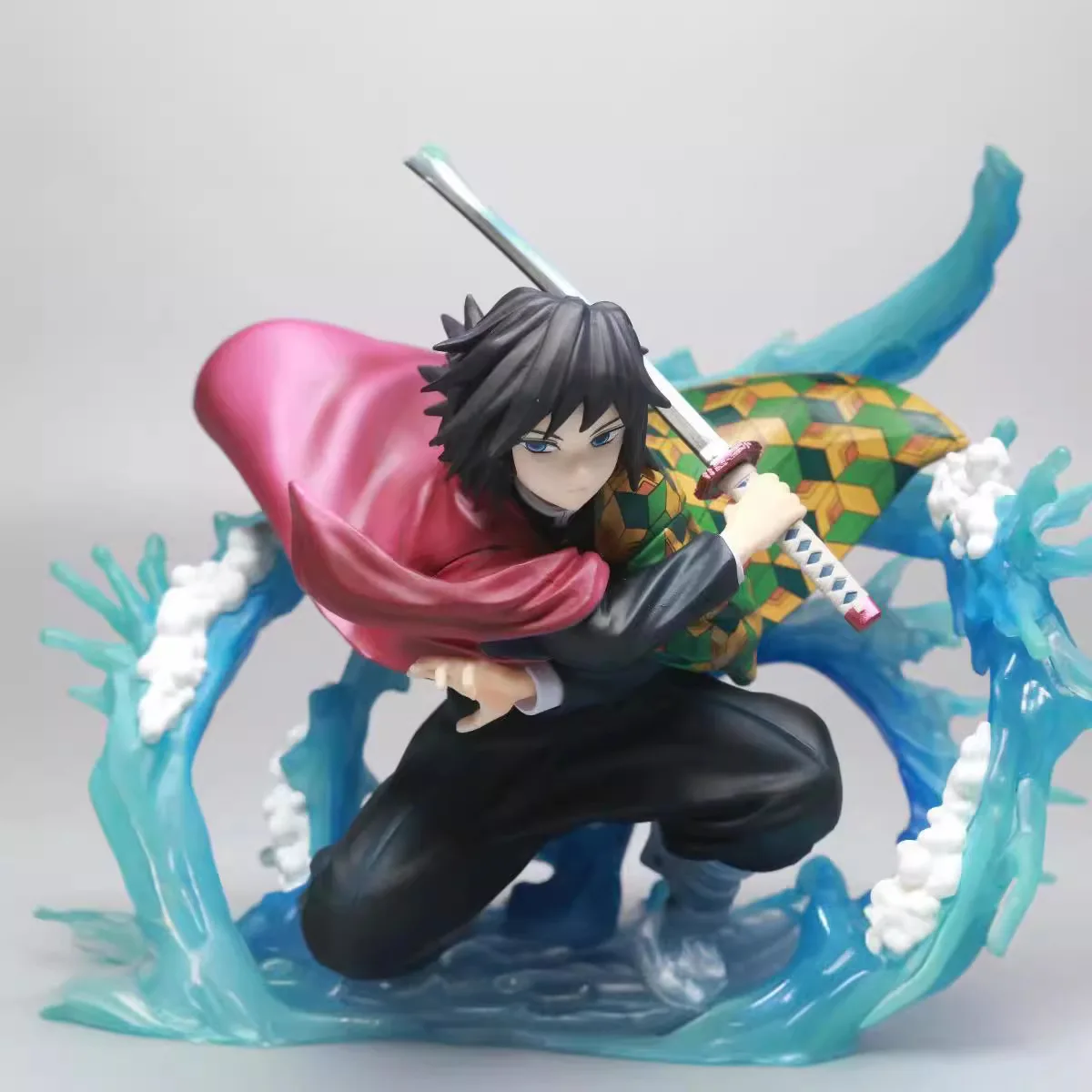 17cm Demon Slayer Anime Figure Tomioka Giyuu Statue Kimetsu No Yaiba Pvc Action Figurine Model Ornaments Toys For Children Gifts