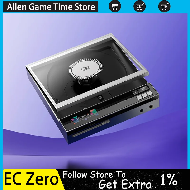 

ShanLing EC Zero Portable Bluetooth CD Player, High-definition Lossless HiFi, Fever Level Desktop CD All-in-one Machine 5500mAh