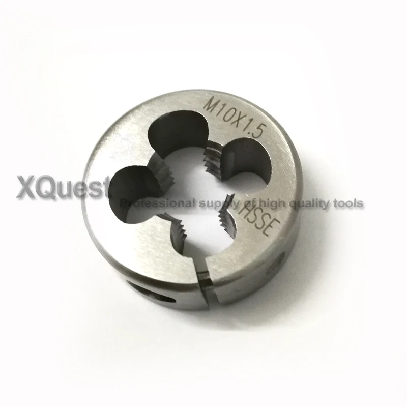 HSSEเมตริกสกรูรอบแยกDie M10 M10X1.75 M10X1.5ด้ายปรับตายM10X1.25 M10X1 M10X0.75 M10X0.5สำหรับเหล็ก