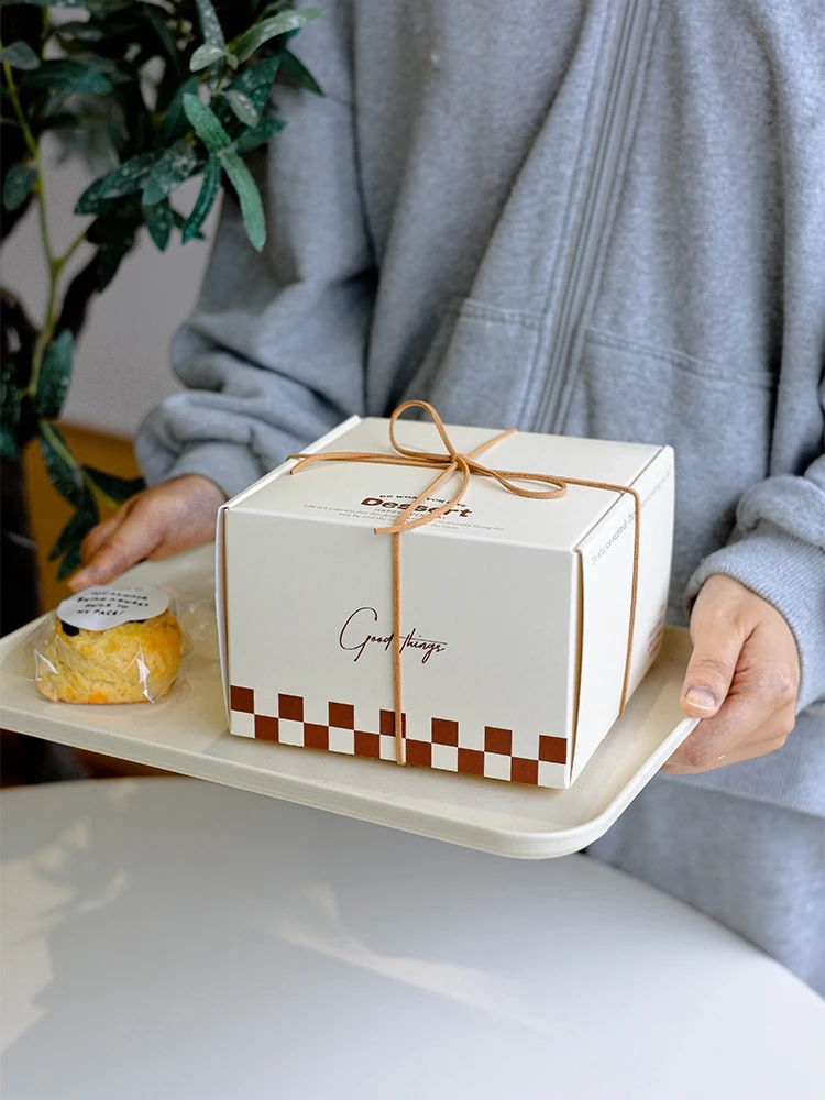 صندوق تغليف للمخبوزات، علبة للكيك والحلويات والماكارون والبيجل والخبز، صندوق مادلين وسكون، أدوات خبز منزلية، أدوات مطبخ للطهي