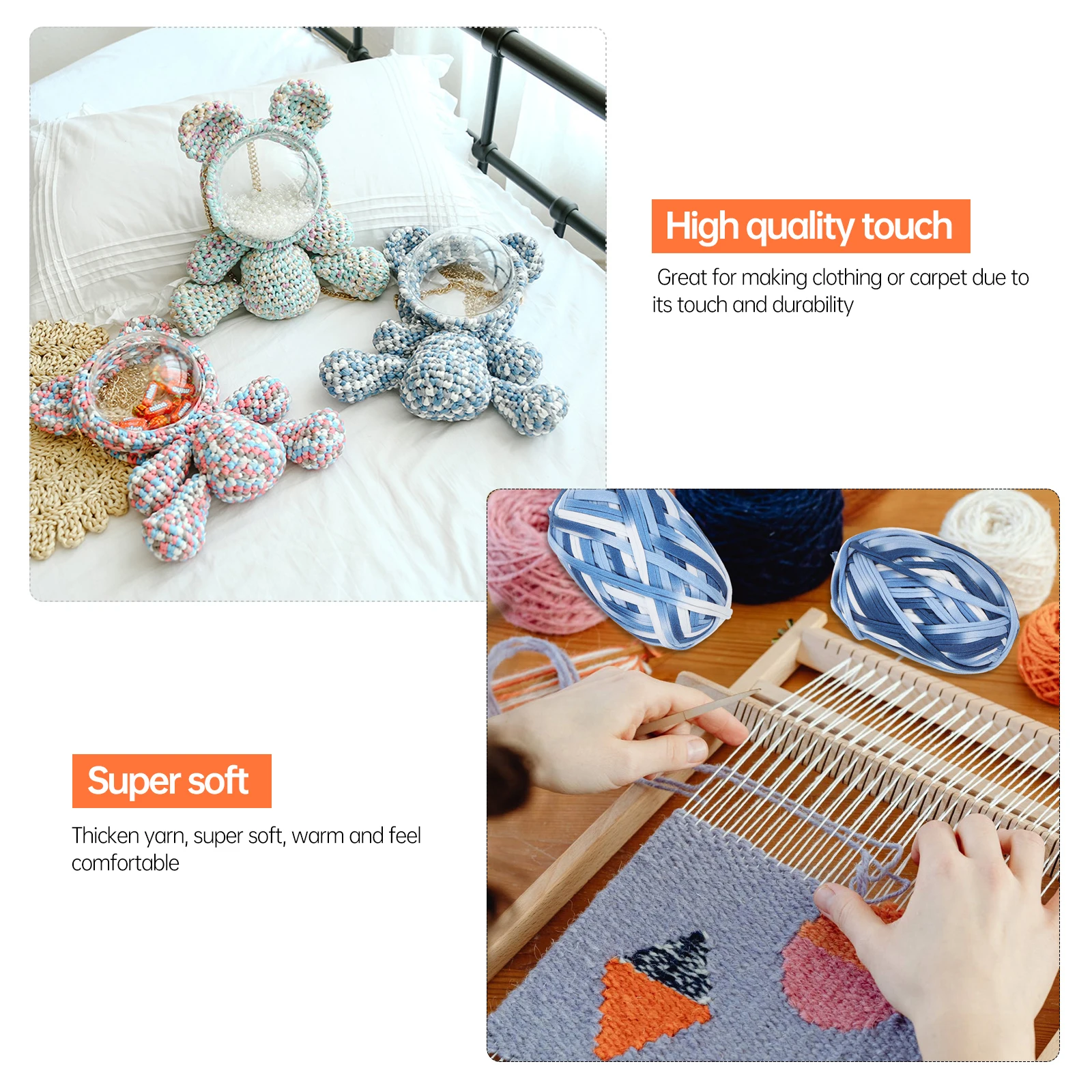 

3pcs Thickened Super Soft Colored Cotton Yarn For Knitting Hats Scarves Gloves Shawls Durable Washable Handmade Crafts